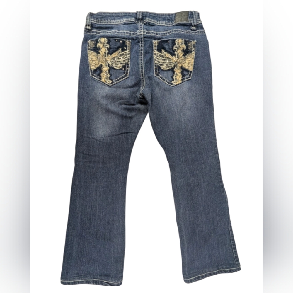 Love Nation Size 10 Gorgeous Wing And Cross Pockets